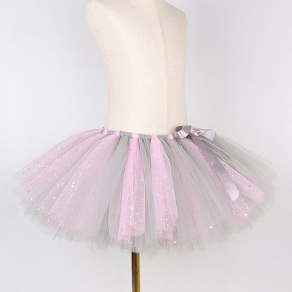 Elephant Tutu Skirt for Baby Girls Carnival Party Animal Dress Up Outfit Halloween Elephant Costume for  Fluffy Tulle Skirts