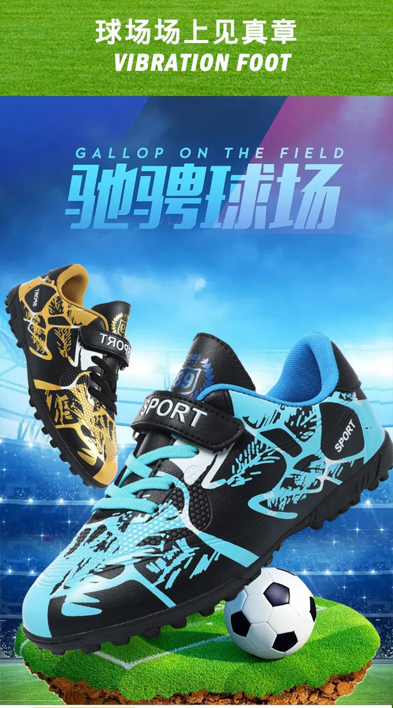New Kids Football Shoes Match Soccer Shoes Indoor Football Field Boots Grass Training Original  Professional Sneaker Comfortable