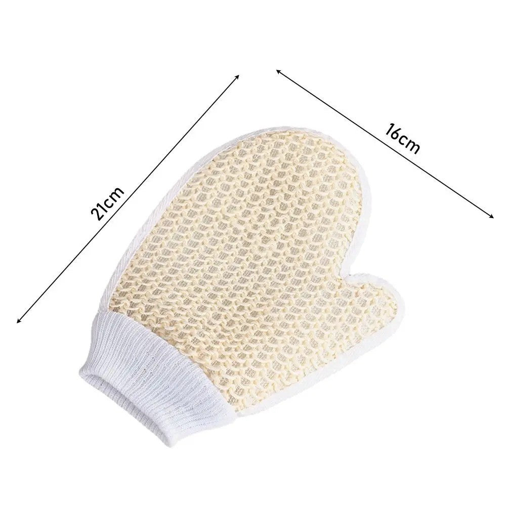 Bath Body Scrub Gloves Exfoliating Back Gloves Dead Skin Remover Double Sided Shower Brush Massage Cleansing Towel Bathing Tools