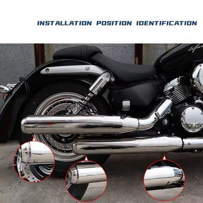 For Lifan V400 modified exhaust heat shield anti-scalding shield 304 stainless steel exhaust protection shield modification