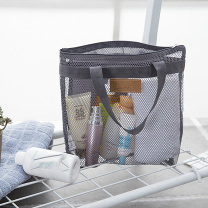 Mesh Beach Bag Large Handbag Tote Carry Net Bags for Summer Travel