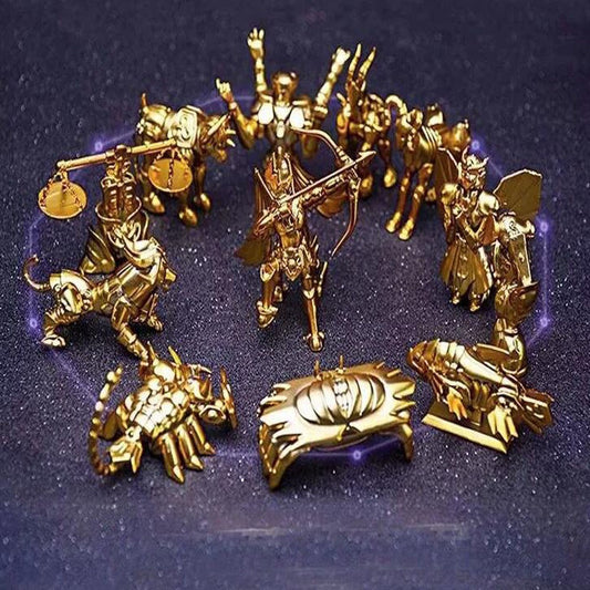 12pcs/pack Saints Anime Seiya Constellation Model Action Figure Toys