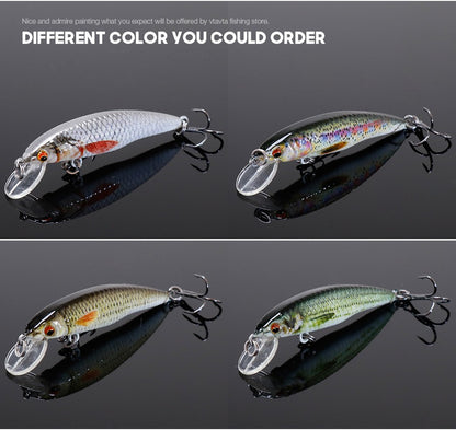 VTAVTA 2g/6g/12g Mini Minnow Wobblers Floating Fishing Lures Minnow Crankbait Artificial Hard Swimbait Fish Lure Pike Wobblers