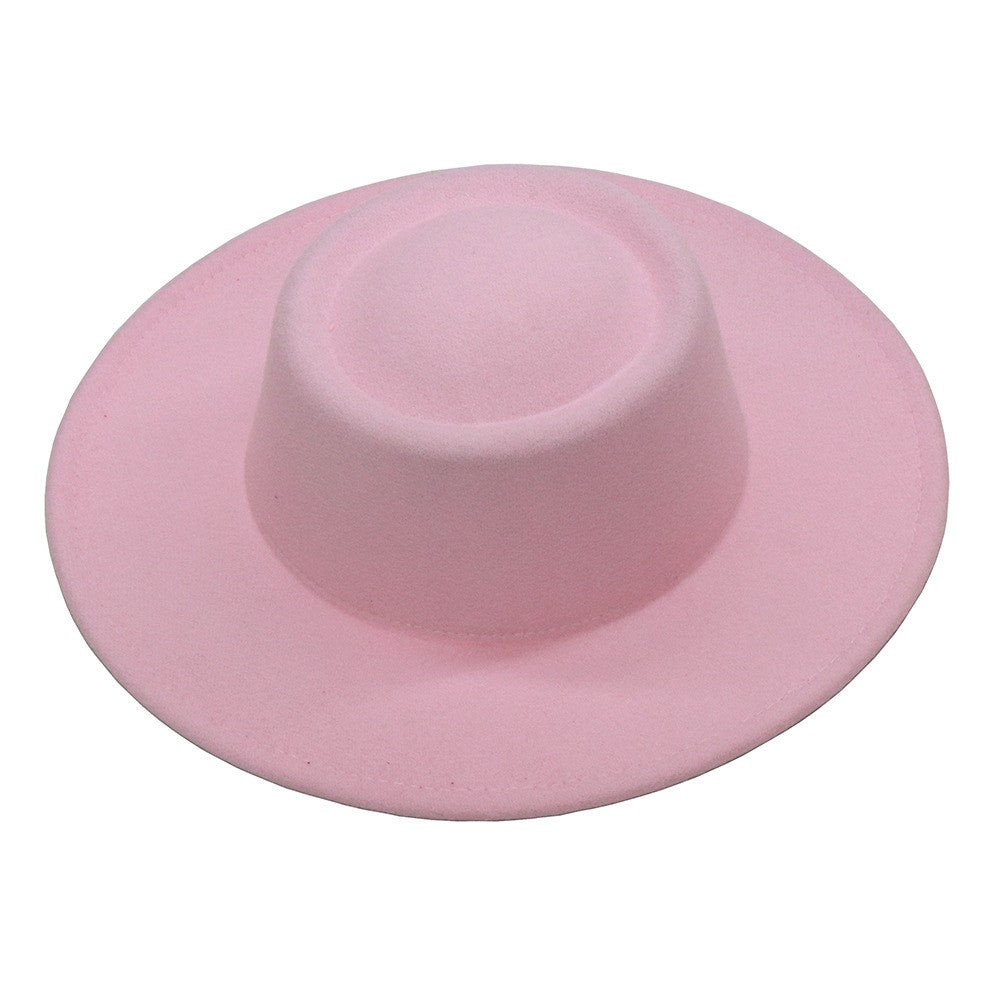 Chapéus Fedora Masculino Feminino Aba Larga 8.5CM Lã Feltro Chapéus Jazz Estilo Britânico 2023 Chapéu Panamá Formal Social
