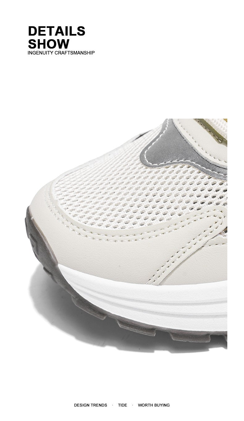 Men's Breathable Running Shoes Anti-skid Athletic Sneakers 2025 Casual Shoes Walking Shoes Lightweight Trendy Casual Sports Shoe