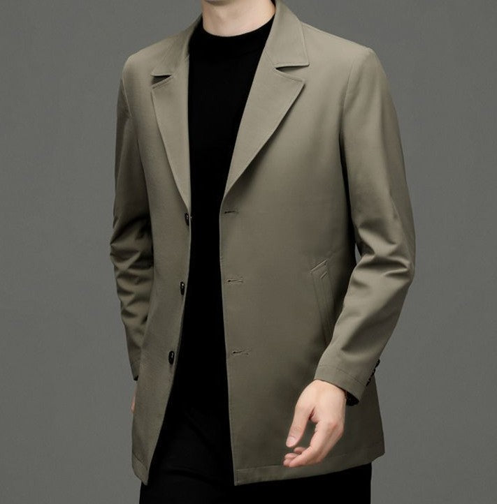 Long Male Blazer Plus Big Size Single Breasted Coat Oversize Menswear Fashionable Men's Suit Jackets New in Classic Casual 2025
