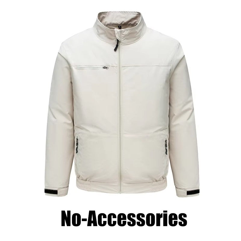 Cooling Air Conditioning Clothes with Fan Outdoor Charging Summer Cooling Welding Labor Overalls Men
