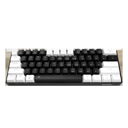 Teclado Mecânico com Fio DAREU EK861S RGB 61 Teclas Switches Vermelhos Keycaps ABS N-Key Rollover com Pés Magnéticos