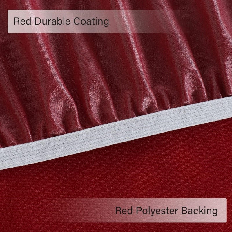 New 60-140cm Weding Round Table Cover Waterproof Case Dining Table Oil-Proof Elastic Tablecloth Fitted Wedding Decoration Hotel