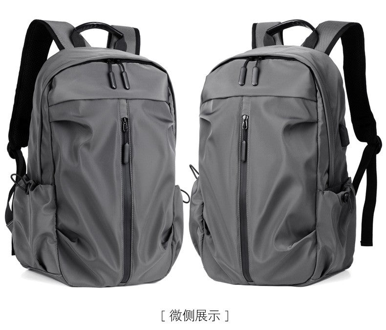 Casual Backpack Men's Travel Trendy College Student Schoolbag Fashion Korean Version Travel Bag