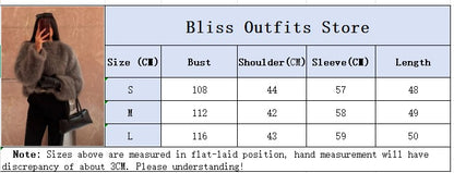 Women Patchwork Faux Fur Coat Elegant Contrast Full Sleeve Lapel Loose Long Staple Plush Jacket Winter High Street Outerwears