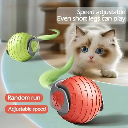 Brinquedos Interativos de Bola Rolante Automática para Gatos, Suprimentos para Animais de Estimação, Treinamento Elétrico para Cães, Provocador de Gatos, Rato Simulado Recarregável