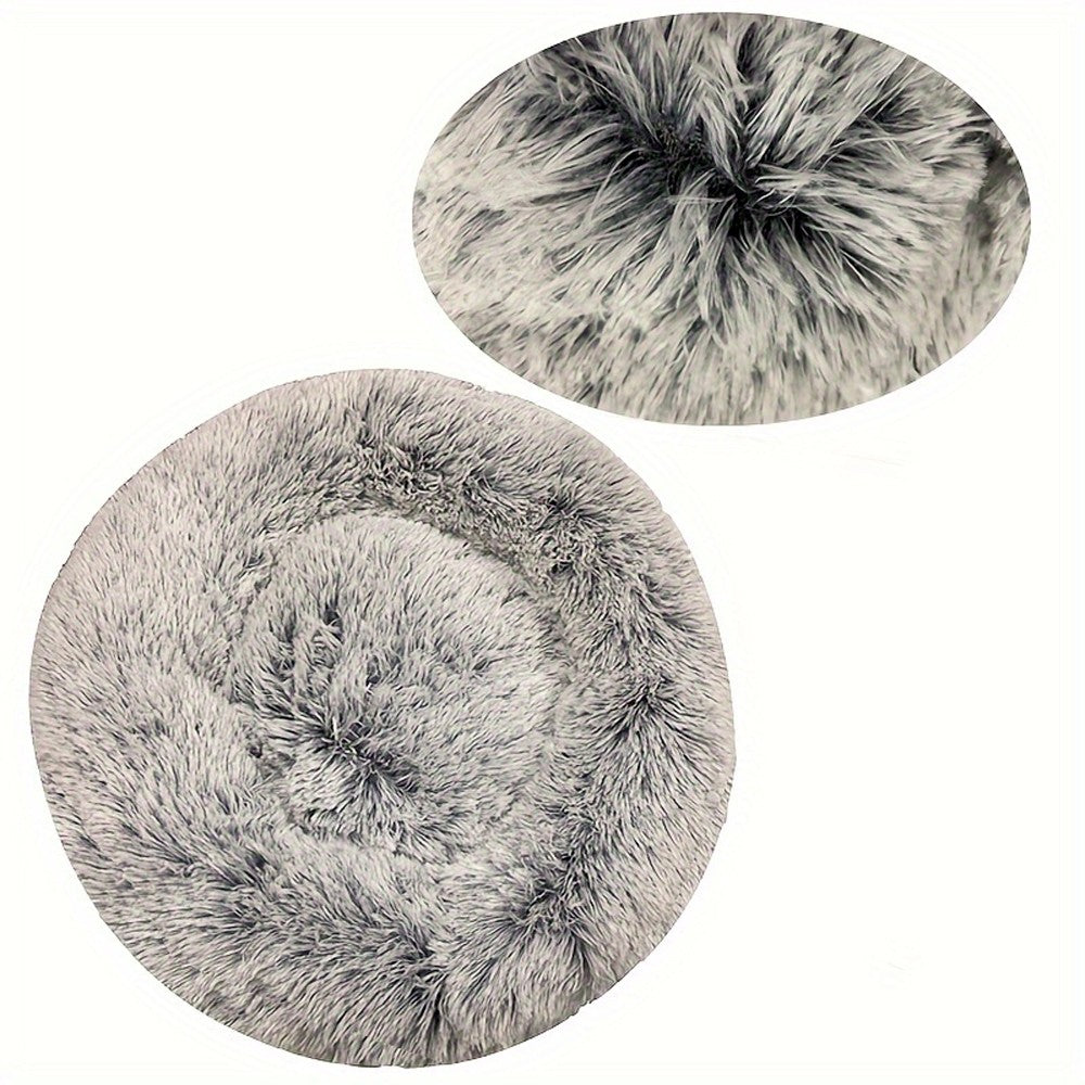 Cama Redonda para Cães, Cama Quente de Inverno para Gatos, Cesto de Pelúcia para Cães, Cama Lavável para Pequenos, Médios e Grandes Cães, Sofá para Gatos
