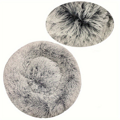 Cama Redonda para Cães, Cama Quente de Inverno para Gatos, Cesto de Pelúcia para Cães, Cama Lavável para Pequenos, Médios e Grandes Cães, Sofá para Gatos
