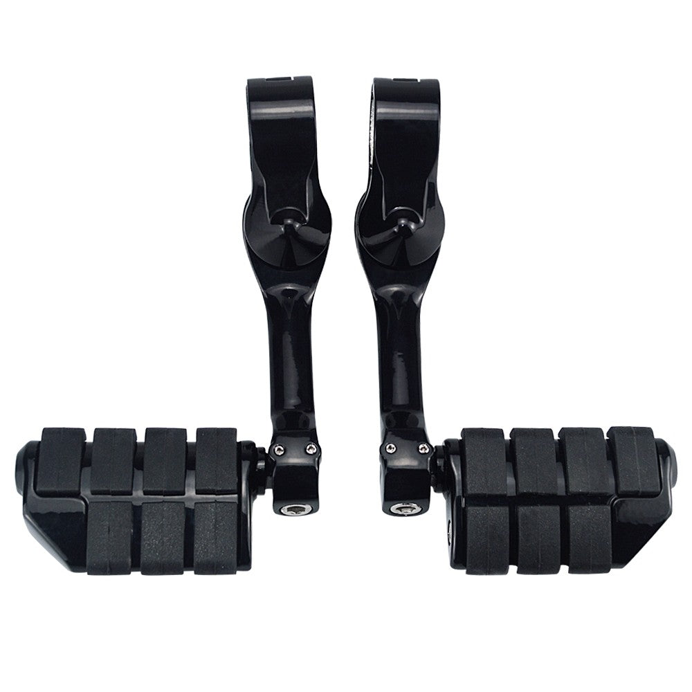 Kit de Suportes de Pedaleiras para Protetor de Motor de Motocicletas 1-1/4" Descanso de Pé para Harley Honda Davidson Road King Sportster Fat Boy Electra Glide