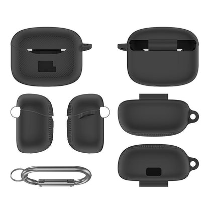 Capa Protetora de Silicone para JBL Tune Buds 2, à Prova D'água e Suor, Anti Queda e à Prova de Choque 360°, Acessório