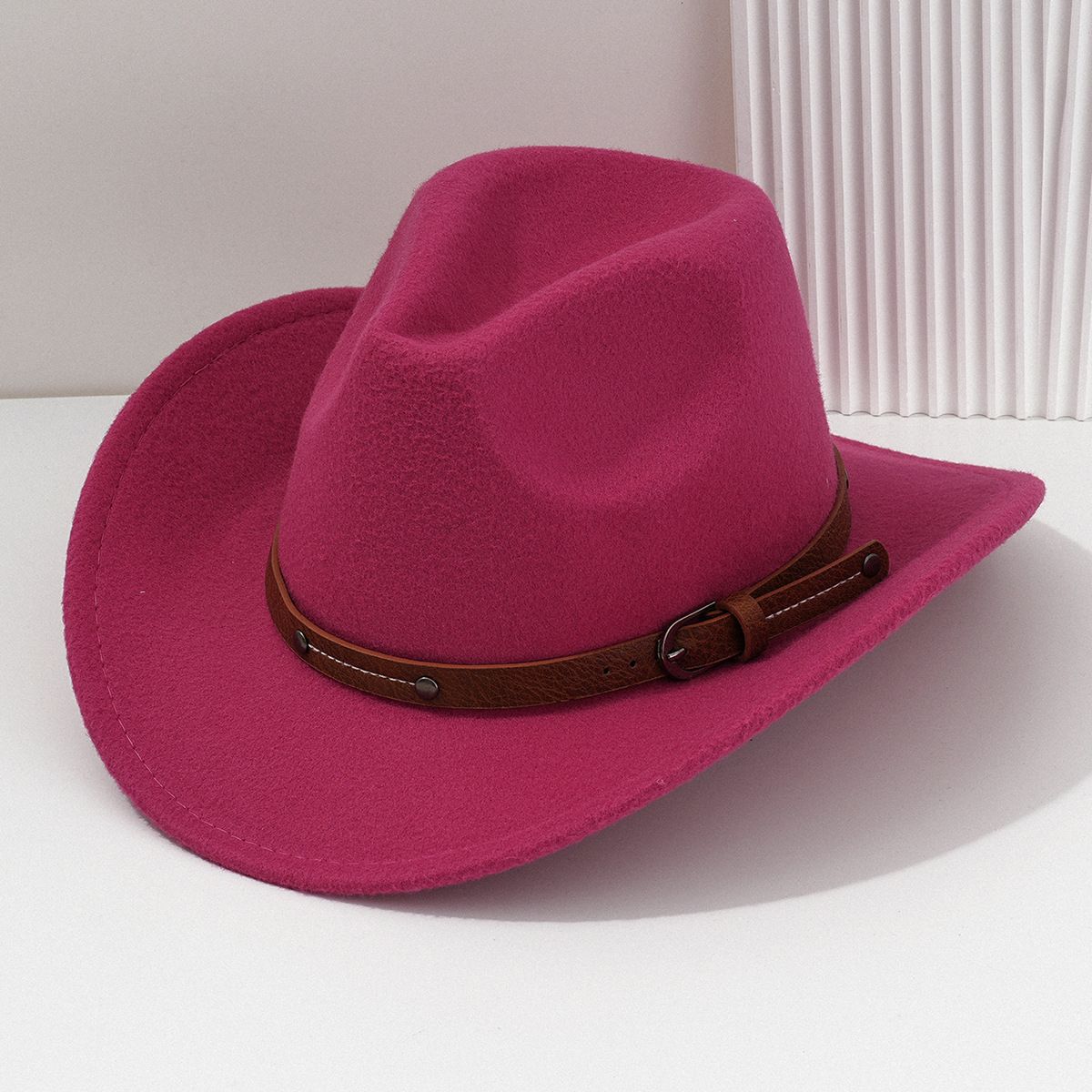 Wool Fedora Hat For Women Men Winter Autumn Fashion Church Jazz Hats Viking British Flat Brim Felt Hat Outdoor Casual Fedoras