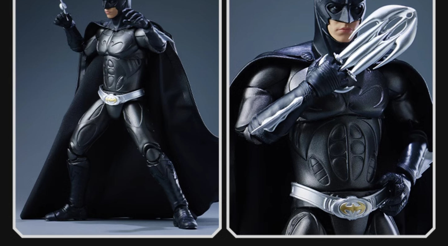 Dc Figures Beast Kingdom Bell Keaton Pattinson Clooney Batman Action Figurebatman Figure Dc Action Figures Model Gift Original