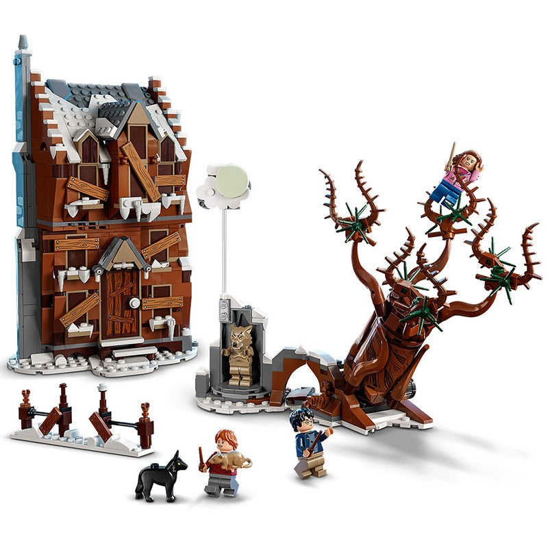 MOC Building Set Screaming Hut Whomping Willow Model Magic Movie DIY Assembly Toy Birthday Christmas Gift
