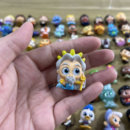 Anime Disney Doorables Kawaii Boneca Olhos Grandes Mickey Buzz Lightyear Bonecos de Ação Modelo Brinquedo Colecionável Desenho Animado Presentes Infantis