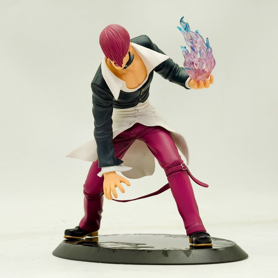 18cm The King of Fighters '98 SNK Anime Figure Kyo Kusanagi Iori Yagami Bonecos de Ação Arcade Game periférico PVC Modelo de Brinquedo de Presente