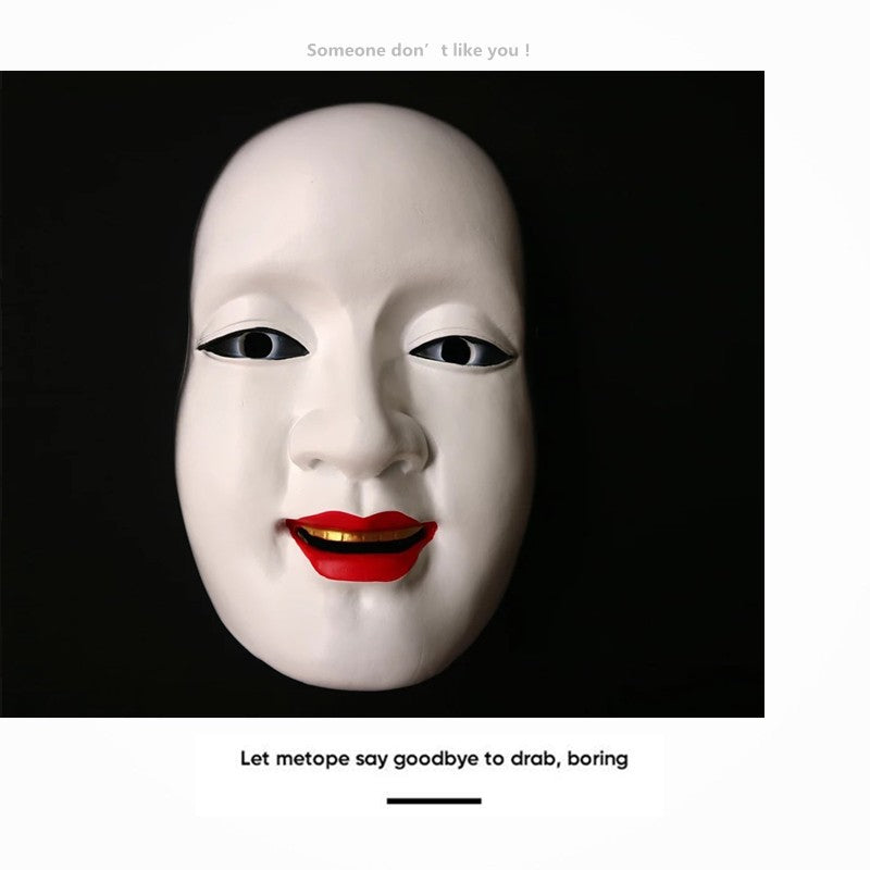 Horror Cosplay Anime Halloween Mask Japanese Noh Opera Huoying Tang Monk Costume Sun Jilang Mask Prajna Leech Masks Event Party