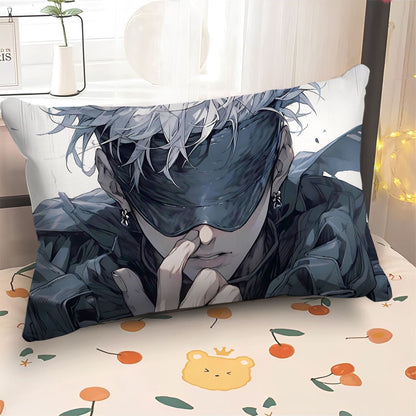 Jujutsu Kaisen peripheral pillow double side pillowcase Cartoon anime Itadori Yuji bedroom bed pillow Gojo Satoru soft pillow