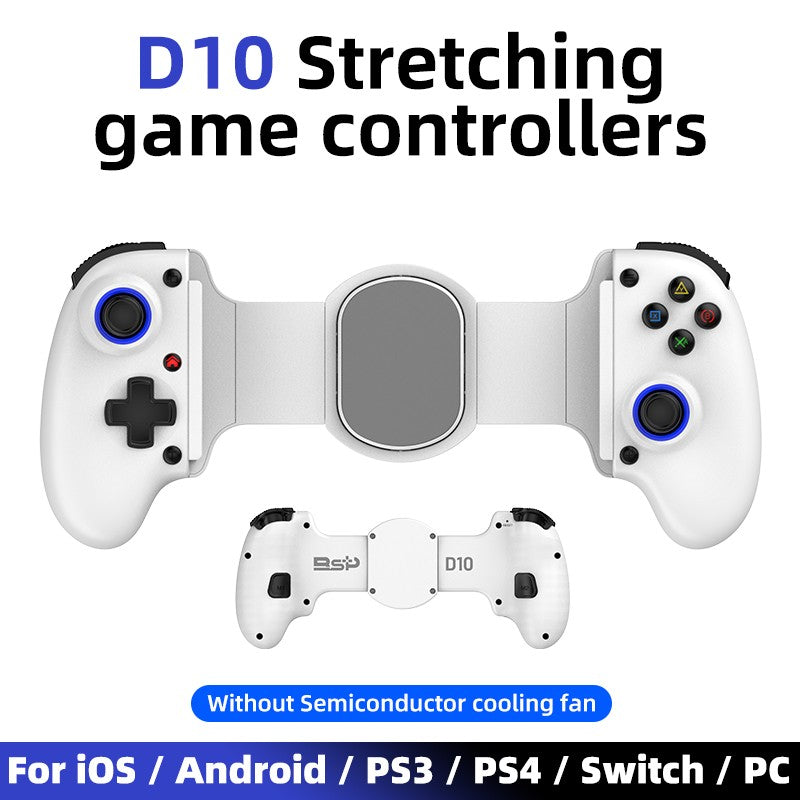 D10/D10S Mobile Game Controller Tablet Wireless Gamepad For Android/IOS/Switch/PS3/PS4 Stretching Joystick with M1M2