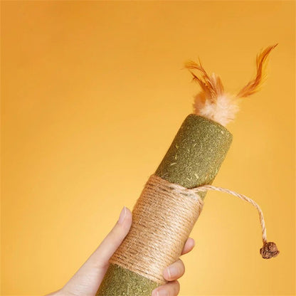 Brinquedos Inteligentes para Gatos Bola Interativa de Pelúcia Elétrica Brinquedo de Treinamento com Erva de Gato para Gatinhos com Som de Toque Produto para Animais de Estimação Bola de Brinquedo que Faz Barulho Suprimentos para Gatos
