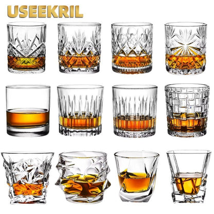 Copos de Uísque,Copo de Uísque Gravado,Copos de Uísque Old Fashioned,Copos de Scotch Clássicos,Presente Perfeito para Amantes de Scotch