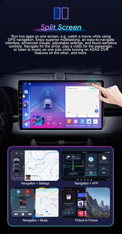 Rádio Android 15 Para Renault Koleos Megane 4 Samsung SM6 Talisman 2017 - 2019 Carro Multimídia carplay sem fio auto 5G WiFi GPS