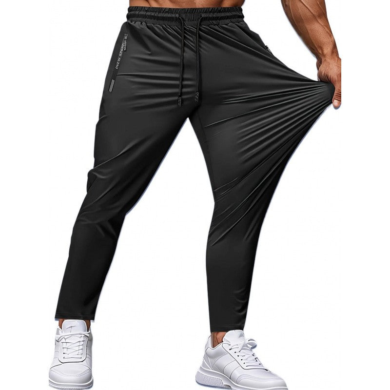 2-Pack Men's Sports Trousers High Stretch Men's Jogging Pants Quick-Drying Sweatpants Baggy Man Fishing Gym Sportswear Pants