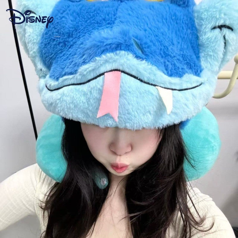 Disney Zootopia 2 Kawaigari Chapéu de Pelúcia de Cobra Desenho Animado Anime Chapéu Fofo Almofada em U Travesseiro Quente de Inverno Para Escritório Presente para Meninas