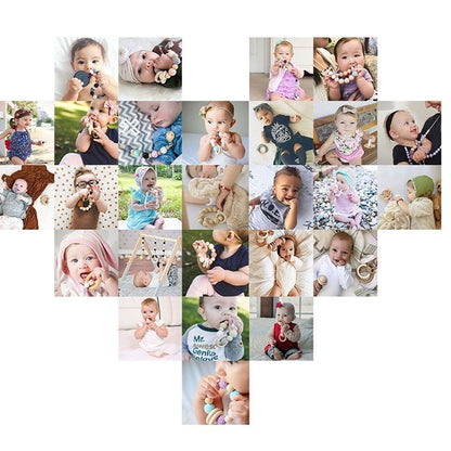 Natural Wooden Cloud Rattle Baby Toys Babies Newborn Accessories Interactive Toys for Kids Safe Non-Toxic Baby Toys 0 12 Months