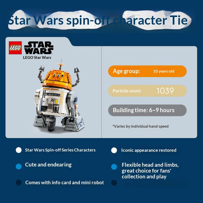 LEGO Star Wars 75416 Brinquedo de Construção Astronauta para Meninos, Presente de Aniversário e Natal