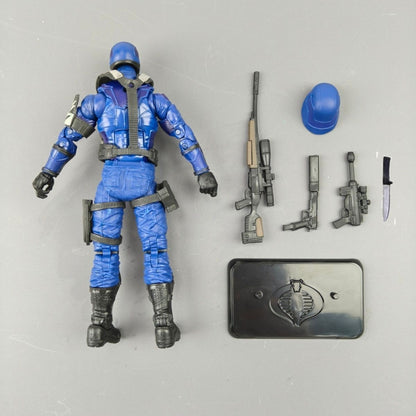 6 Inch G.I. Joe GI Joe Classified Series Retro Snake Eyes Cardback Cobra Trooper Enermy Action Figure Model Toy Gift