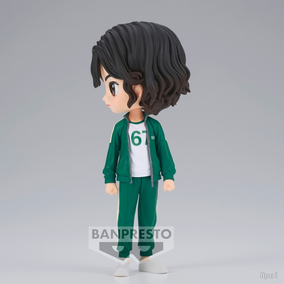 BANPRESTO Genuine Q Posket Series SQUID GAME Modelo de Brinquedo Cheng Qixun, Jiang Xiao Versão Q-version Humanoide, Todas as Idades, Brinquedo Modelo de Cenário