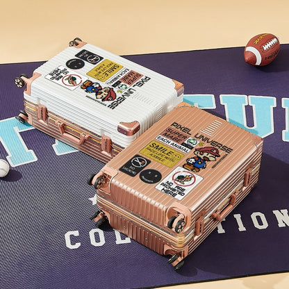 2025 New Large-capacity Suitcase 20/22/24/26/28-inch Cart Box Travel Boarding Case Portable Trolley Suitcase Roller Suitcase