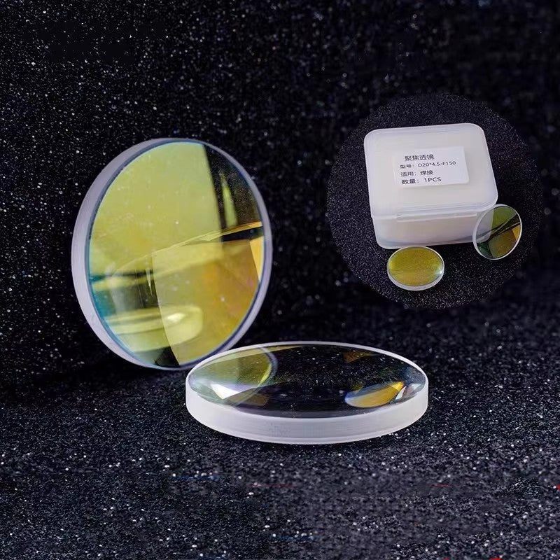 Lente de Colimação e Foco para Laser de Fibra D20x4.5 F150 F200 F400 F800 D16x5 F60 para Cabeça de Solda a Laser Portátil SUP20S/T 21T 23S/T