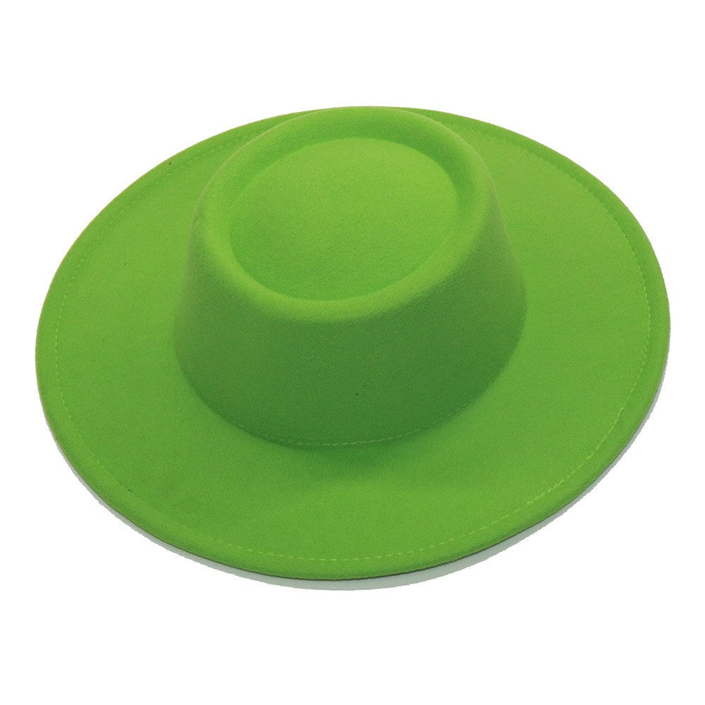 Chapéus Fedora Masculino Feminino Aba Larga 8.5CM Lã Feltro Chapéus Jazz Estilo Britânico 2023 Chapéu Panamá Formal Social