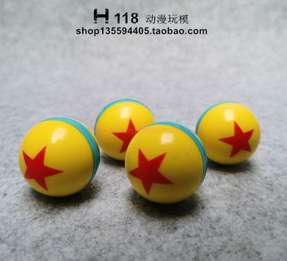 2.5cm Toy Story Mini Bola Elástica de Pu Desenho Animado Pixar Bola para Bater Infantil Brinquedo Bola do Andy Presente Surpresa de Aniversário