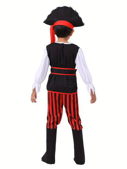 Little Boys Girls Halloween Children's Pirate Costumes for Boys Kids Children Pirate Costume Fantasia Infantil Cosplay Clothing
