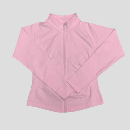 Oner Active Women's Comprehensive Training Jacket Yoga Jacket Gym Jacket Long Sleeve Zipper Tight Plastic Waistband Daily Jacket