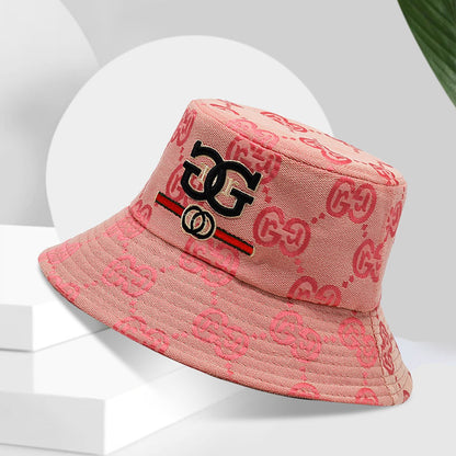 Spring and Summer Men's Bucket Hat Outdoor Uv Protection Wide-Brimmed Panama Hunting Hiking Hat Net Fisherman Hat Beach Sunscree