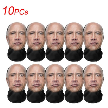 1~10PCs Personalized Realistic Mask with Full Face Prank Mask Headgear for Role-Play Halloween Cosplay