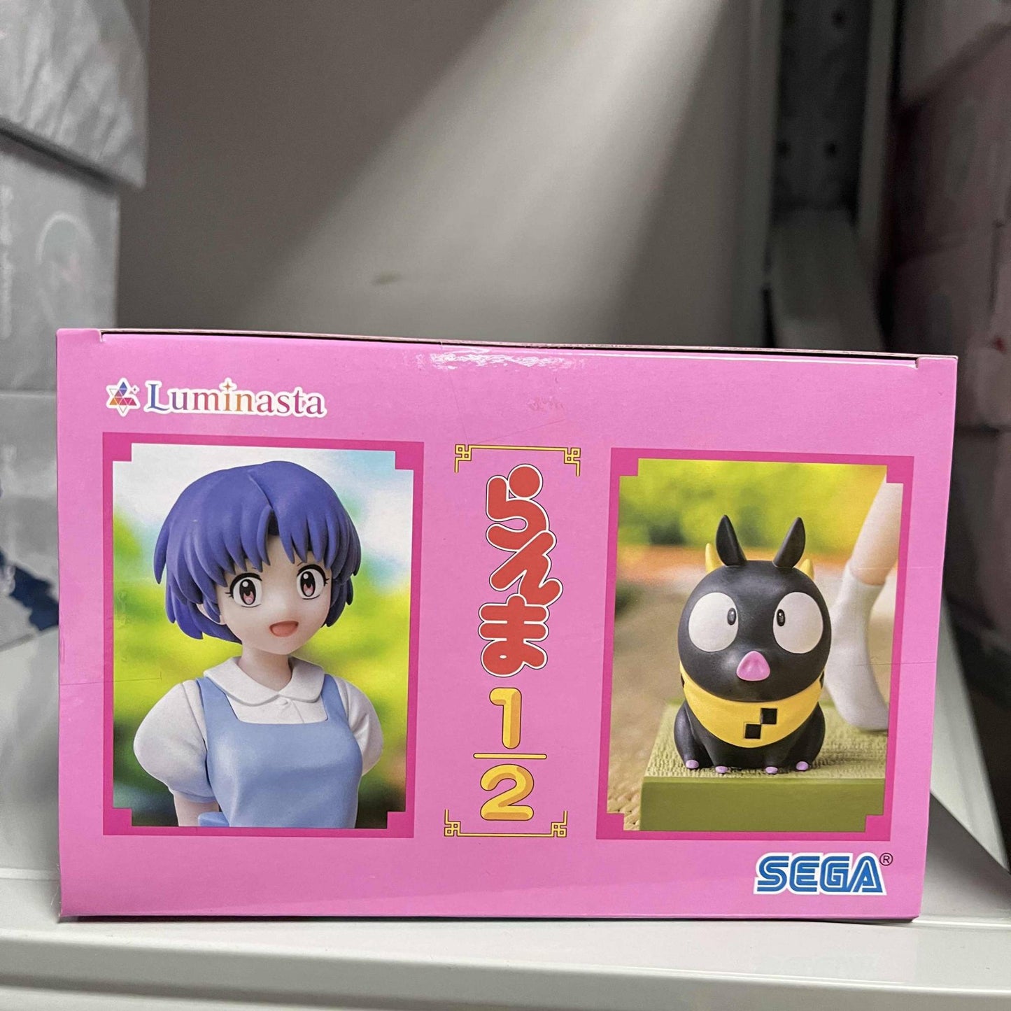 Original SEGA Ranma 1/2 Luminasta Shampoo Tendou Akane Saotome Ranma 19Cm Boneca Kawaii Action Figure PVC Modelo Brinquedos Colecionáveis