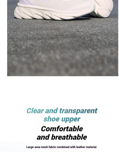 361 Degrees Women's Sneakers Retro Platform Sole Breathable Mesh All-Day Comfort Lightweight  Fitness Female Sneakers 682522230