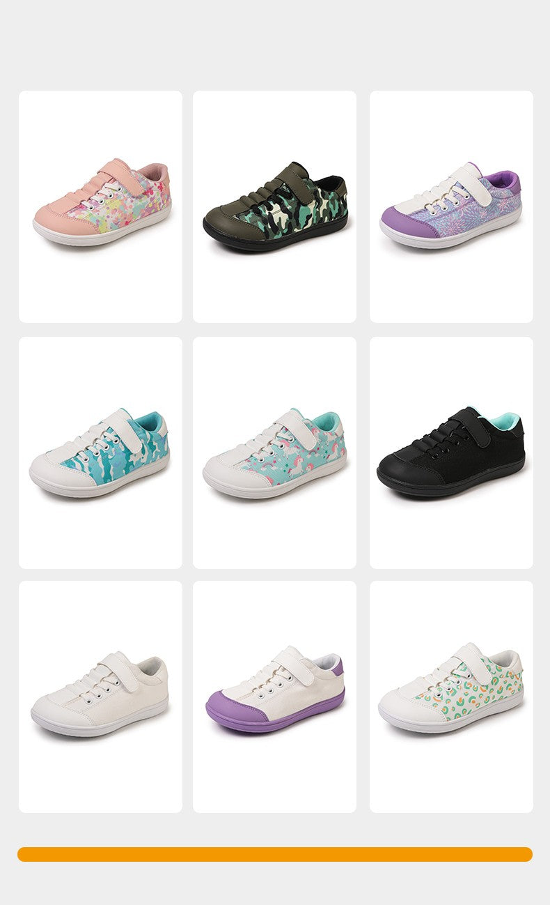 Children's Wide Version Barefoot Shoes Boys And Girls Anti Slip Baby Shoe Childrens Sport Shoe Zero-Drop Healthy Sole Breathable