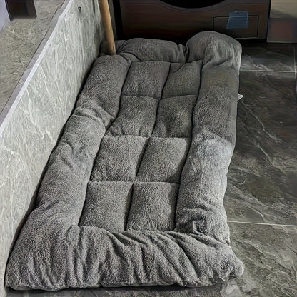 Cama para Cães e Gatos de Pelúcia Grande Almofada Ultra Macia de Poliéster para Caixas para Gatos e Cães de Todos os Tamanhos Adorável Sofá Retangular