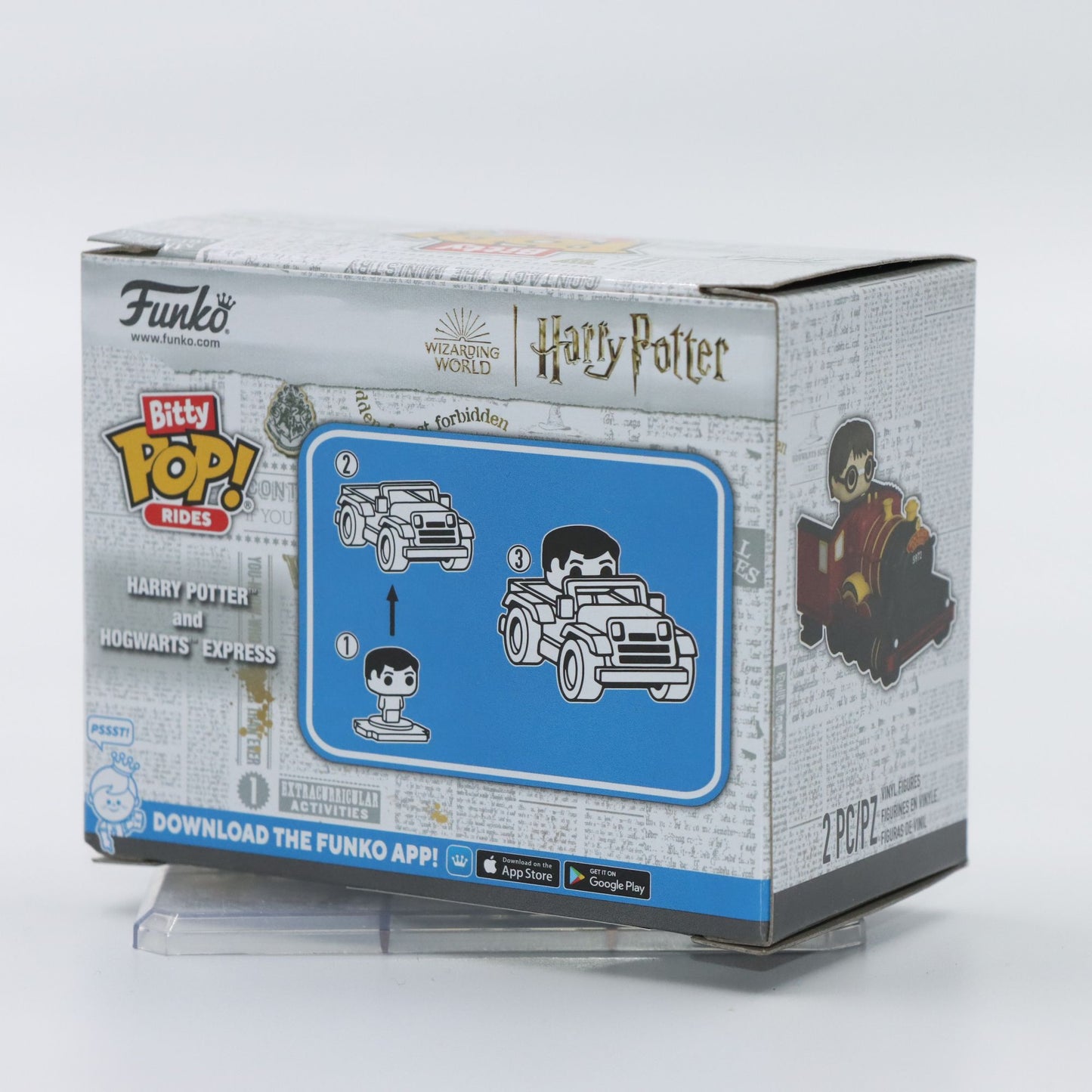 Original Funko Bitty Pop Harry Potter Movies & TV Animne Action Figure Collection Limited Edition Doll Model Toy Gift for Kid